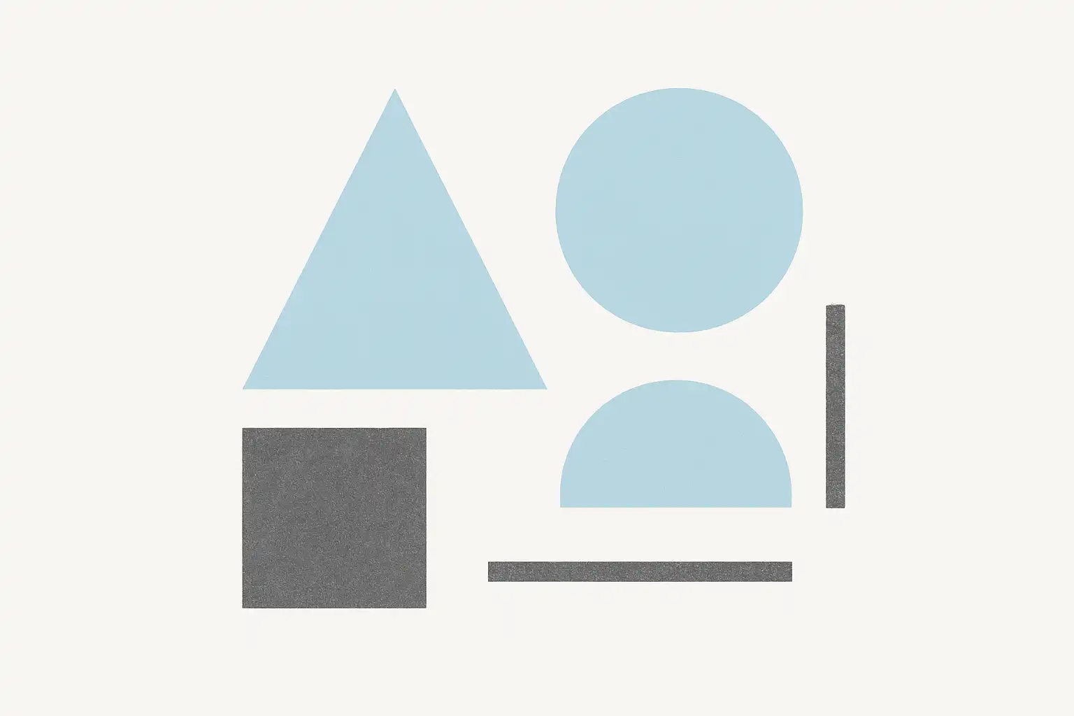 Scandinavian-inspired icy blue and graphite design elements representing the TiffanyLuck brand